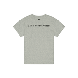 Beau Loves Grey Melange Smile T Shirt | Beau Loves