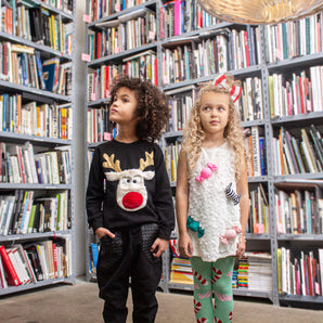 Red Nose Black Sweatshirt - My Little Thieves