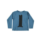 Piknic Barcelona Jan Hat Rabbit Denim Top | Blue