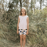 Piknic Barcelona Leandra Frilled Pink Top | Pink