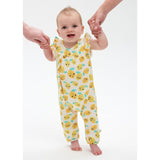 The Bonnie Mob Lemon Frill Sleeve Jumpsuit | The Bonnie Mob