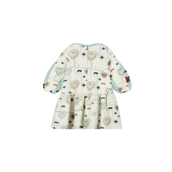 Beau Loves Natural Hearts & Masks Lines Luna Dress | Aw23