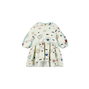 Beau Loves Natural Hearts & Masks Lines Luna Dress | Aw23