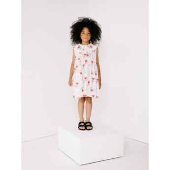 Beau Loves Natural Hold My Heart Print Lyla Dress | Beau Loves