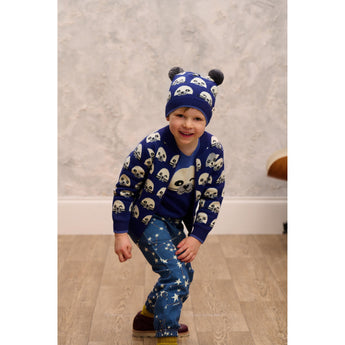 The Bonnie Mob Seal Jaquard Cardigan | Aw22