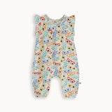The Bonnie Mob Sunnies Frill Sleeve Jumpsuit | Multicolor