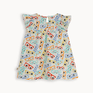 The Bonnie Mob Sunnies Sun Dress With Frill Shoulder | Dresses