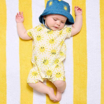 The Bonnie Mob Sunshine Shorty Playsuit | Romper Baby
