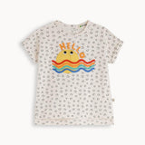 The Bonnie Mob Sunshine Waves T Shirt | Black