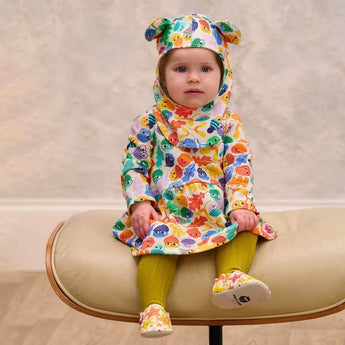 The Bonnie Mob Multico Acorns Dress | Aw22