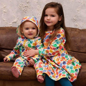 The Bonnie Mob Multico Acorns Dress | Aw22