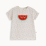 The Bonnie Mob Watermelon T Shirt | Black