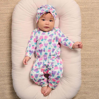 The Bonnie Mob Thistle Jumpsuit With Frill Shoulder | Jumpsuit Girl