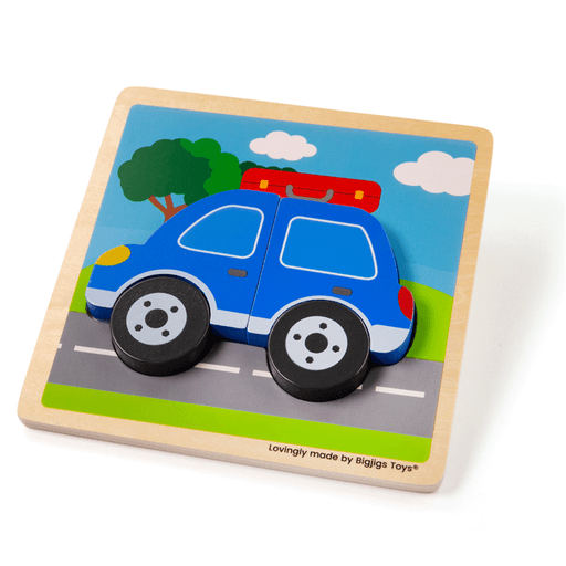Chunky Lift Out Car Puzzle - My Little Thieves