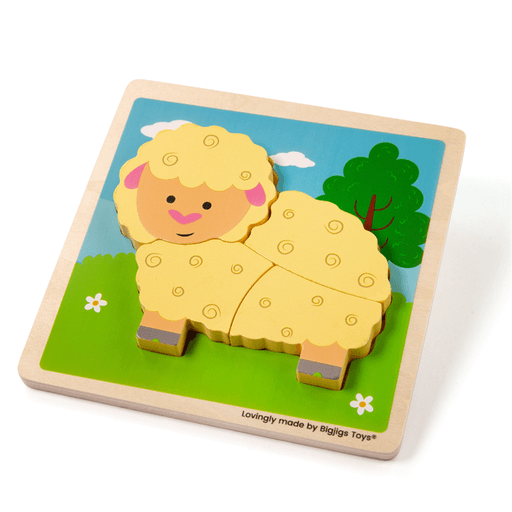 Chunky Lift Out Sheep Puzzle - My Little Thieves