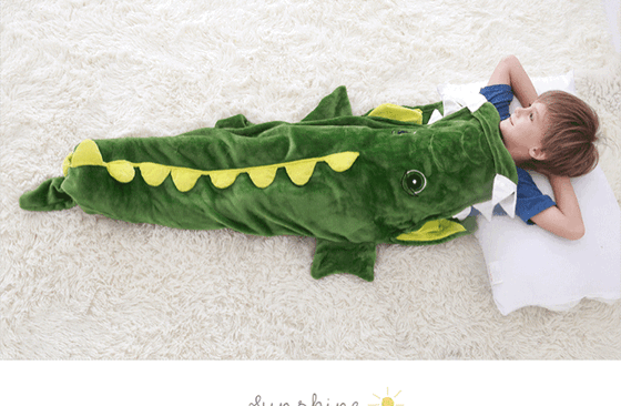 Crocodile Sleeping Bag Blanket - My Little Thieves