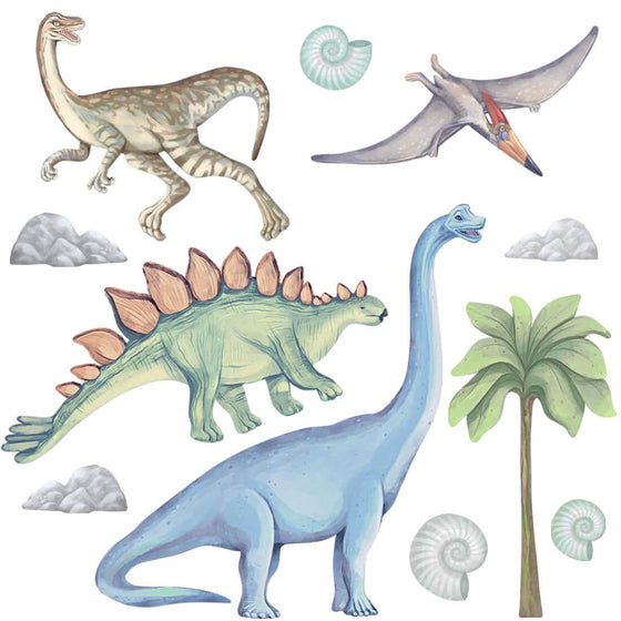 Dinosaur World Wall Stickers - My Little Thieves