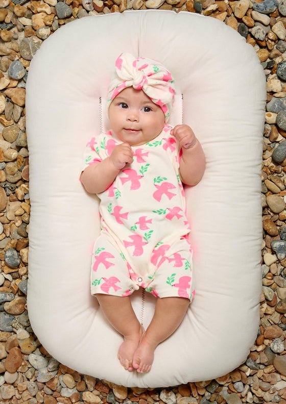Doves Shorty Playsuit - My Little Thieves
