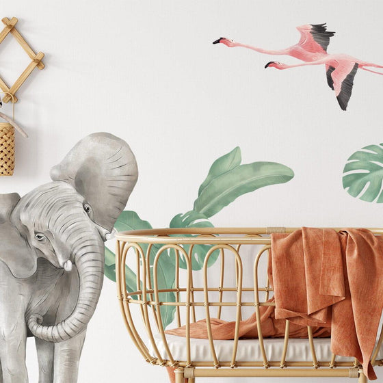 Elephant Safari Wall Stickers - My Little Thieves