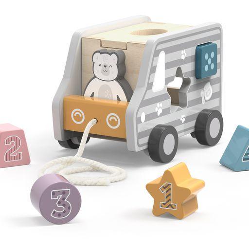 Pull-Along Shape Sorting Truck - My Little Thieves