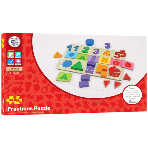 Fractions Puzzle - My Little Thieves