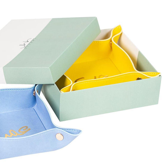 Hubb Leather Catchall Tray with Gift Box - My Little Thieves