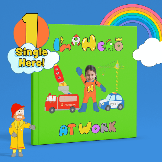 I'm a Hero at Work – Personalised Story Book - My Little Thieves