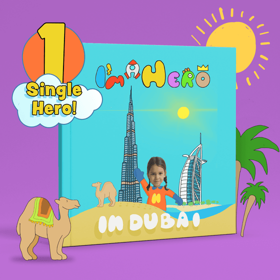 I'm a Hero in Dubai – Personalised Story Book - My Little Thieves