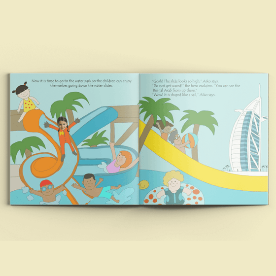 I'm a Hero in Dubai – Personalised Story Book - My Little Thieves