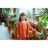 Indikidual - Begonia Spot Organic Cotton Kids Jumpsuit - detail image 4