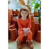 Indikidual - Begonia Spot Organic Cotton Kids Jumpsuit - detail image 5