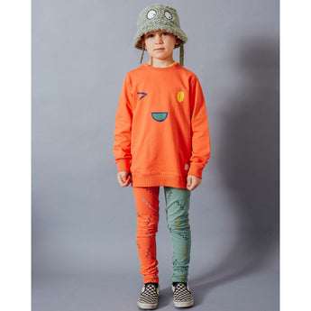 Indikidual - Dimple Face Organic Cotton Kids Sweatshirt - detail image 2