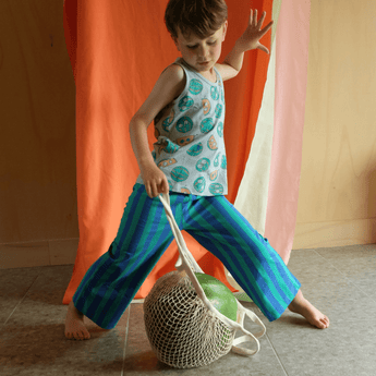 Indikidual - Melon Man Organic Cotton Kids Tank Vest Top - detail image 7