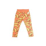 Indikidual - Orange Banana Print Organic Cotton Leggings