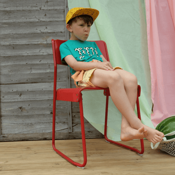 Indikidual - Tutti Slogan Organic Cotton Kids T-Shirt - detail image 6