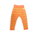 Indikidual - Zig Zag Organic Cotton Kids Harem Pants