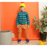 Indikidual - Zig Zag Organic Cotton Kids Harem Pants - detail image 2