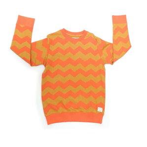Indikidual - Zig Zag Organic Cotton Unisex Sweatshirt