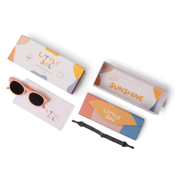 James - Peach Baby Sunglasses - My Little Thieves
