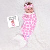 Mermaid Swaddle with Hat and Announcement Card - My Little Thieves