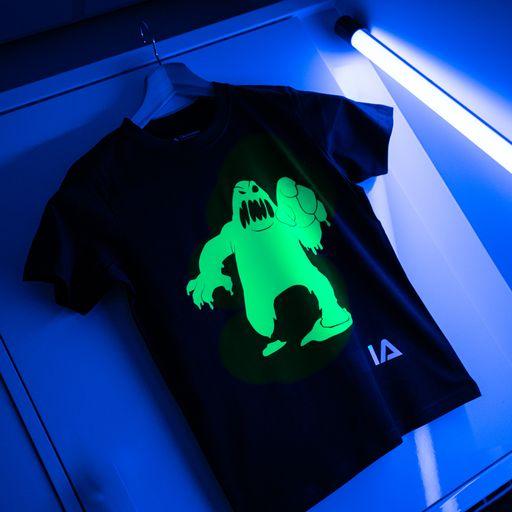 Monster Glow In The Dark Black T-shirt - My Little Thieves