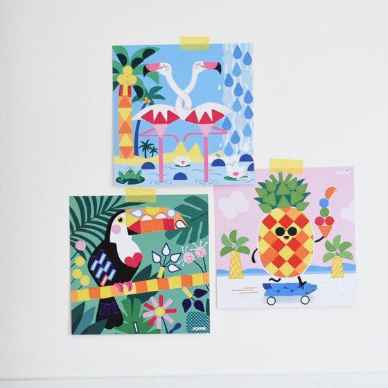 My Sticker Cards - Tropical - My Little Thieves