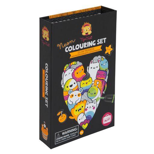 Neon Colouring Set - Glow Friends - My Little Thieves