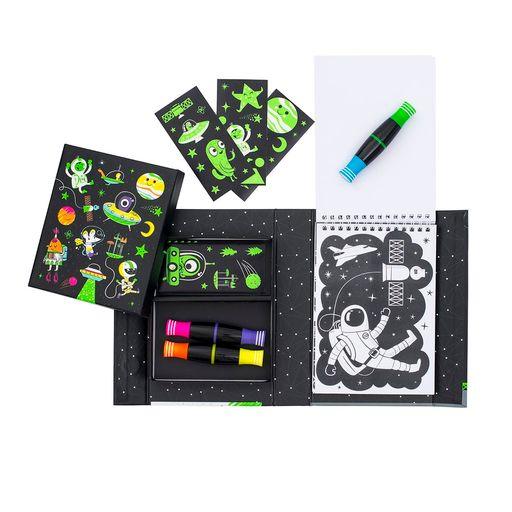 Neon Colouring Set - Outer Space - My Little Thieves
