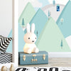 Nordic Mountains Wall Sticker - Mint - My Little Thieves