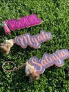 Personalised Custom Name Tag, Keychain, Luggage or Backpack Tag - My Little Thieves