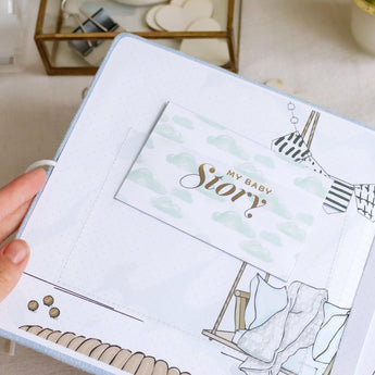 Personalized Baby Milestones Photo Album - My Little Thieves