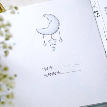 Personalized Baby Milestones Photo Album - My Little Thieves