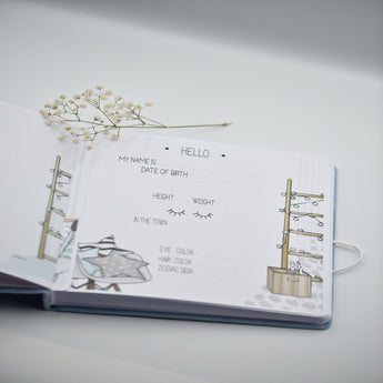Personalized Baby Milestones Photo Album - My Little Thieves