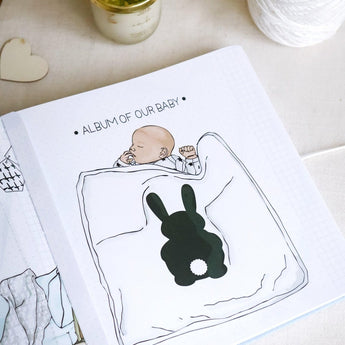 Personalized Baby Milestones Photo Album - My Little Thieves